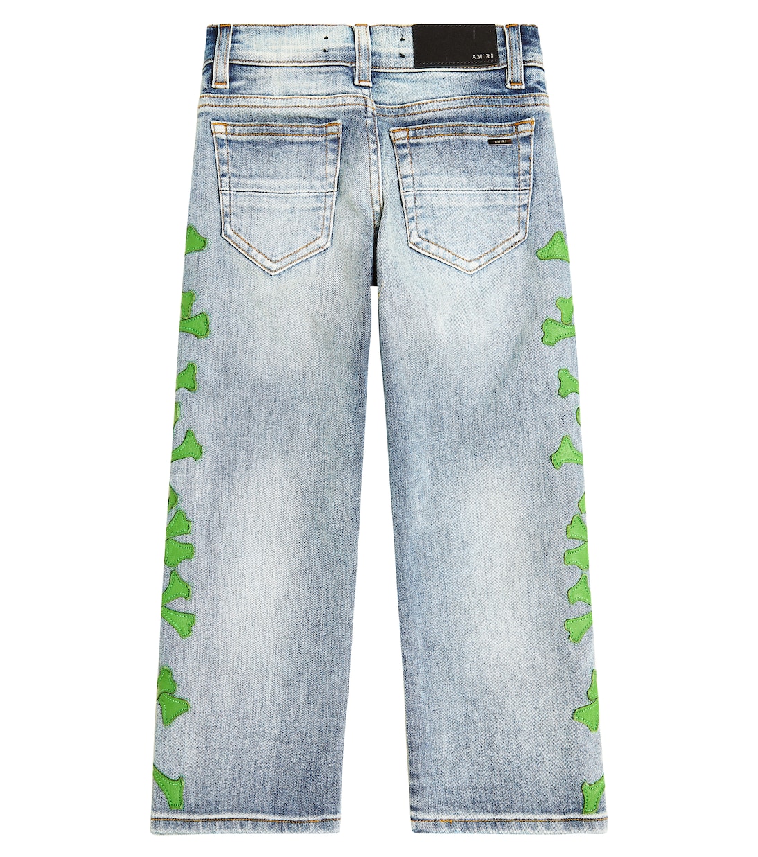 Bestickte Jeans Bones | Amiri Kids
