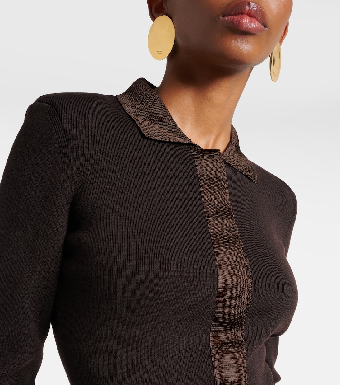 Robe en laine et soie mélangées | Tom Ford