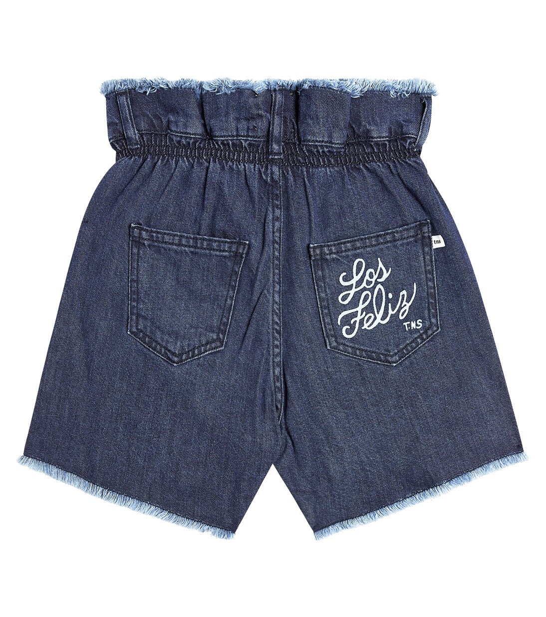 Lagoon embroidered denim shorts | The New Society