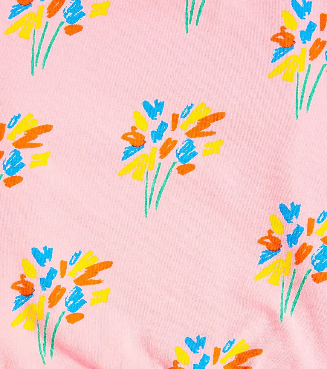 Fireworks cotton-blend jersey sweatshirt | Bobo Choses