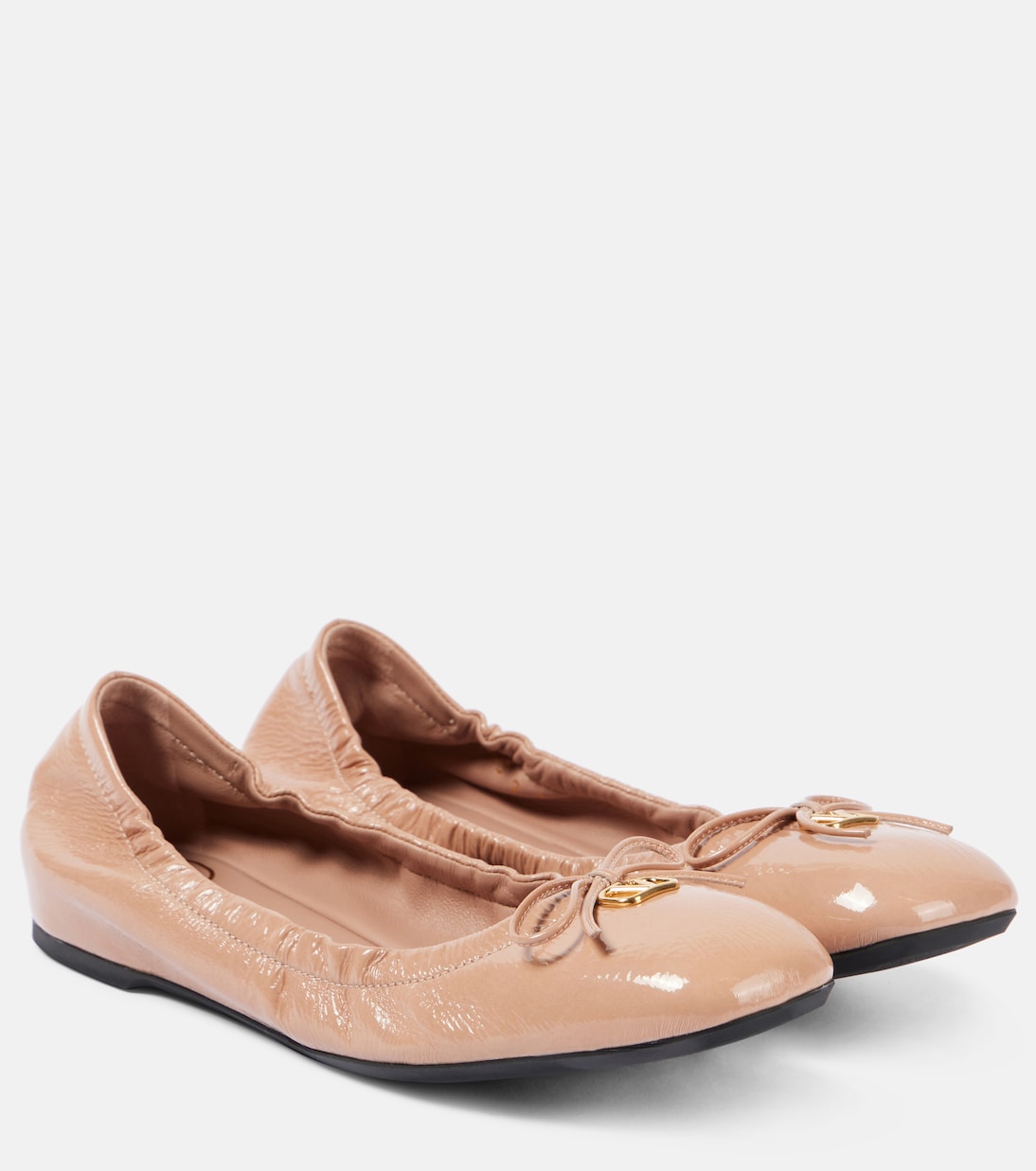Ballerinas VLogo Signature aus Lackleder | Valentino Garavani