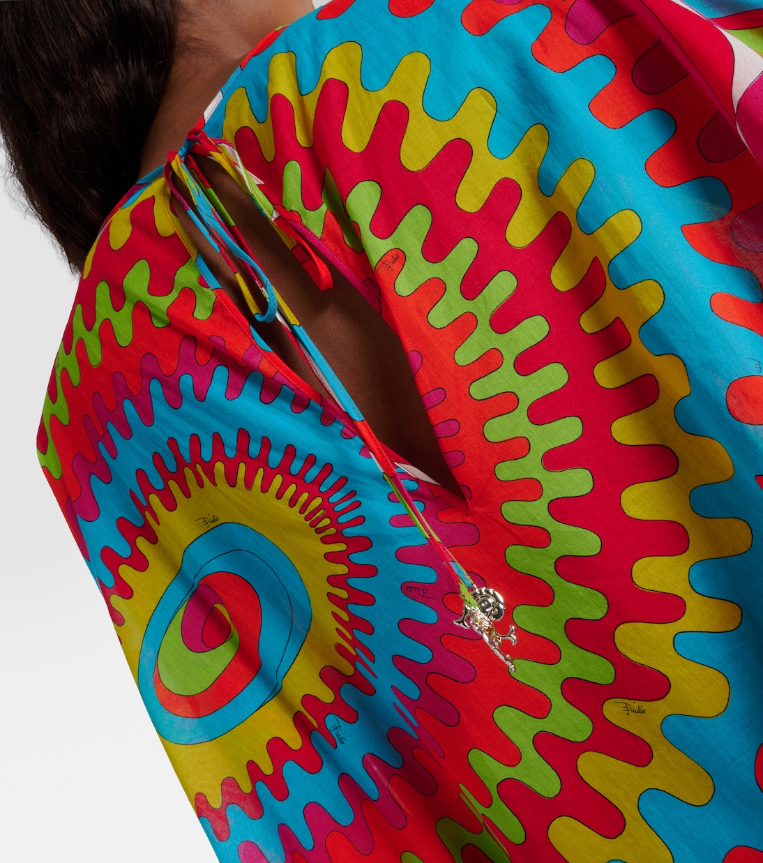 Bersaglio printed cotton kaftan | Pucci