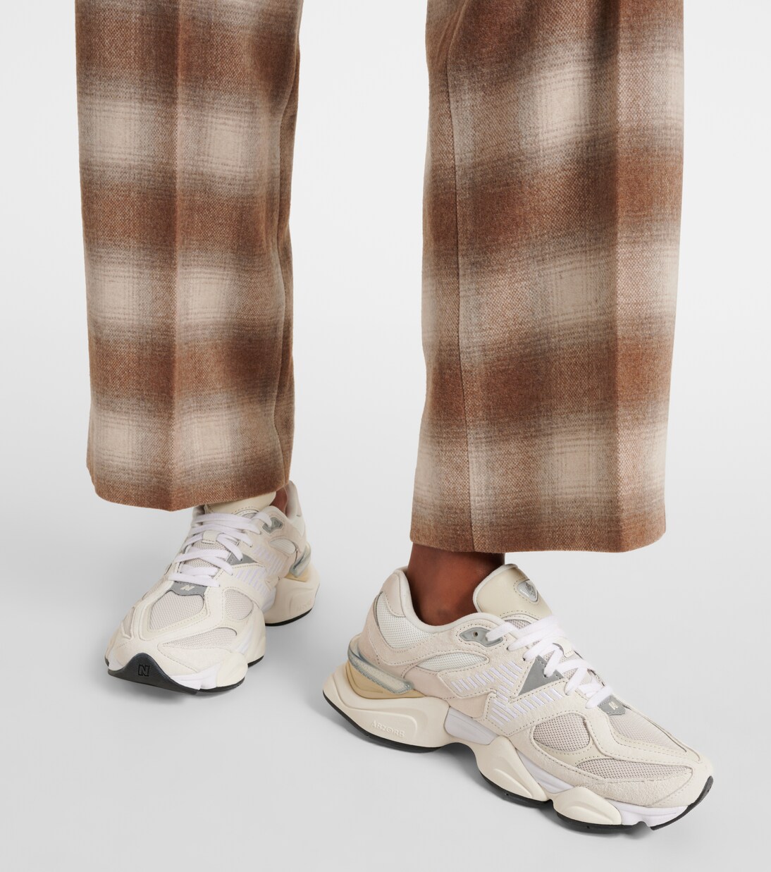 9060 suede-trimmed sneakers | New Balance