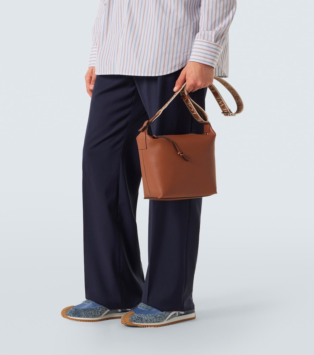 Crossbody Bag Cubi Small aus Leder | Loewe