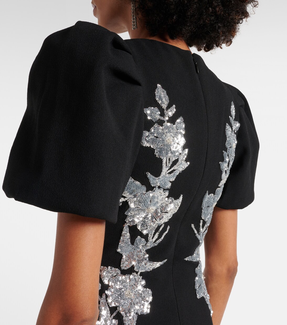 Robe midi Monroe à ornements | Rebecca Vallance