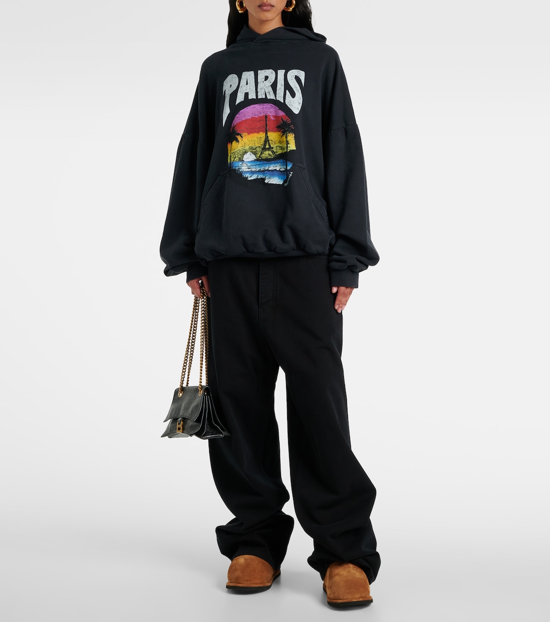 Ankle Boots Heidi mit Shearling | Amina Muaddi