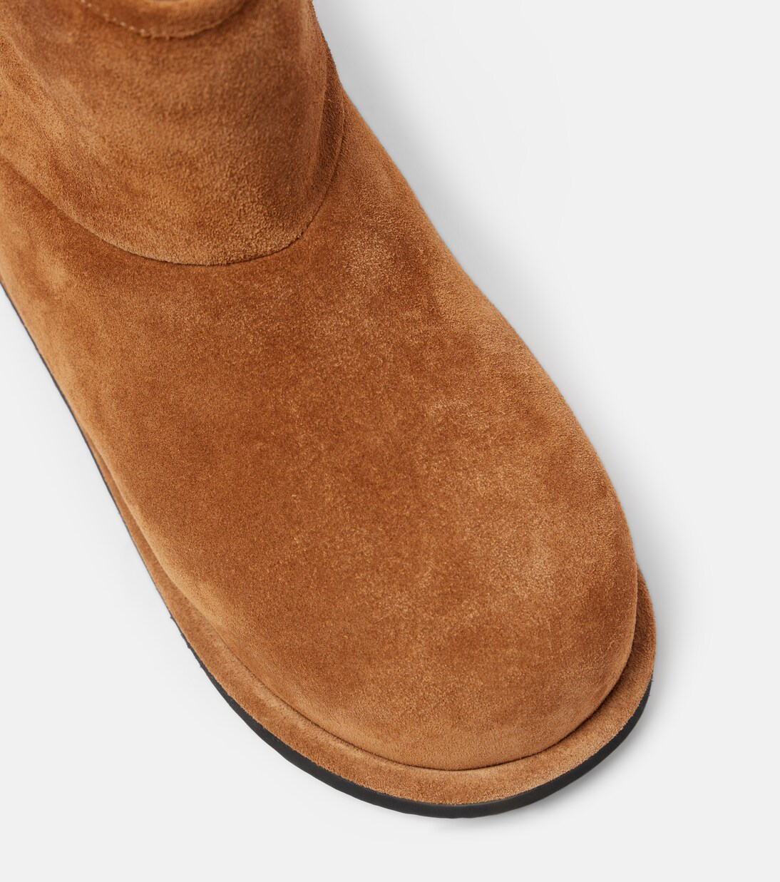 Ankle Boots Heidi mit Shearling | Amina Muaddi