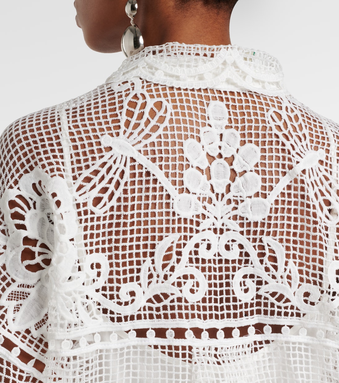 Swan Lake guipure shirt | Farm Rio