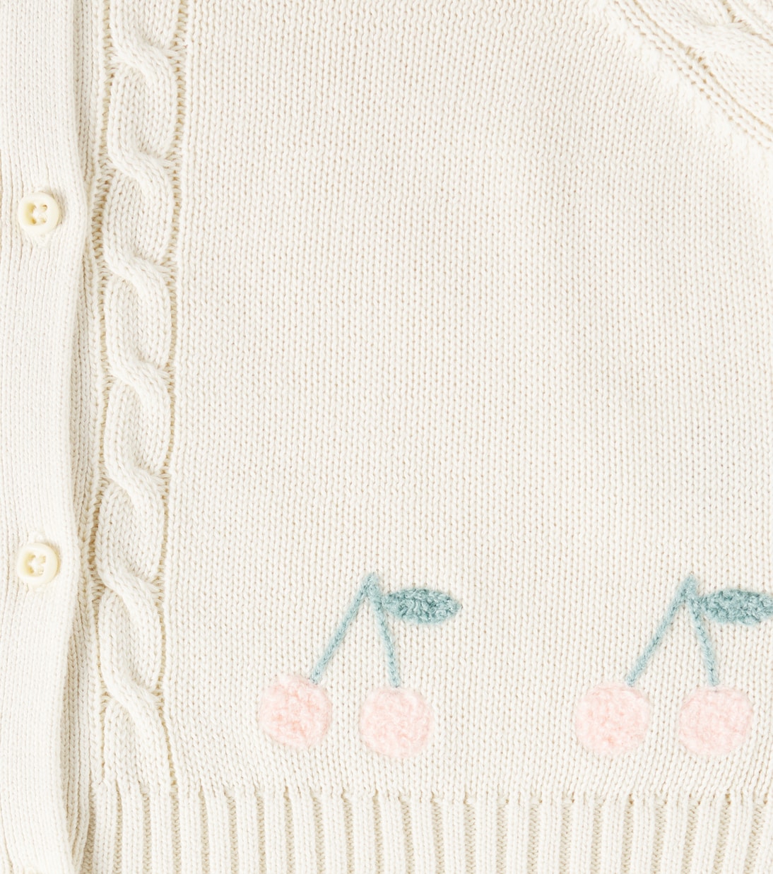 Bestickte Weste Erini aus Baumwolle | Bonpoint