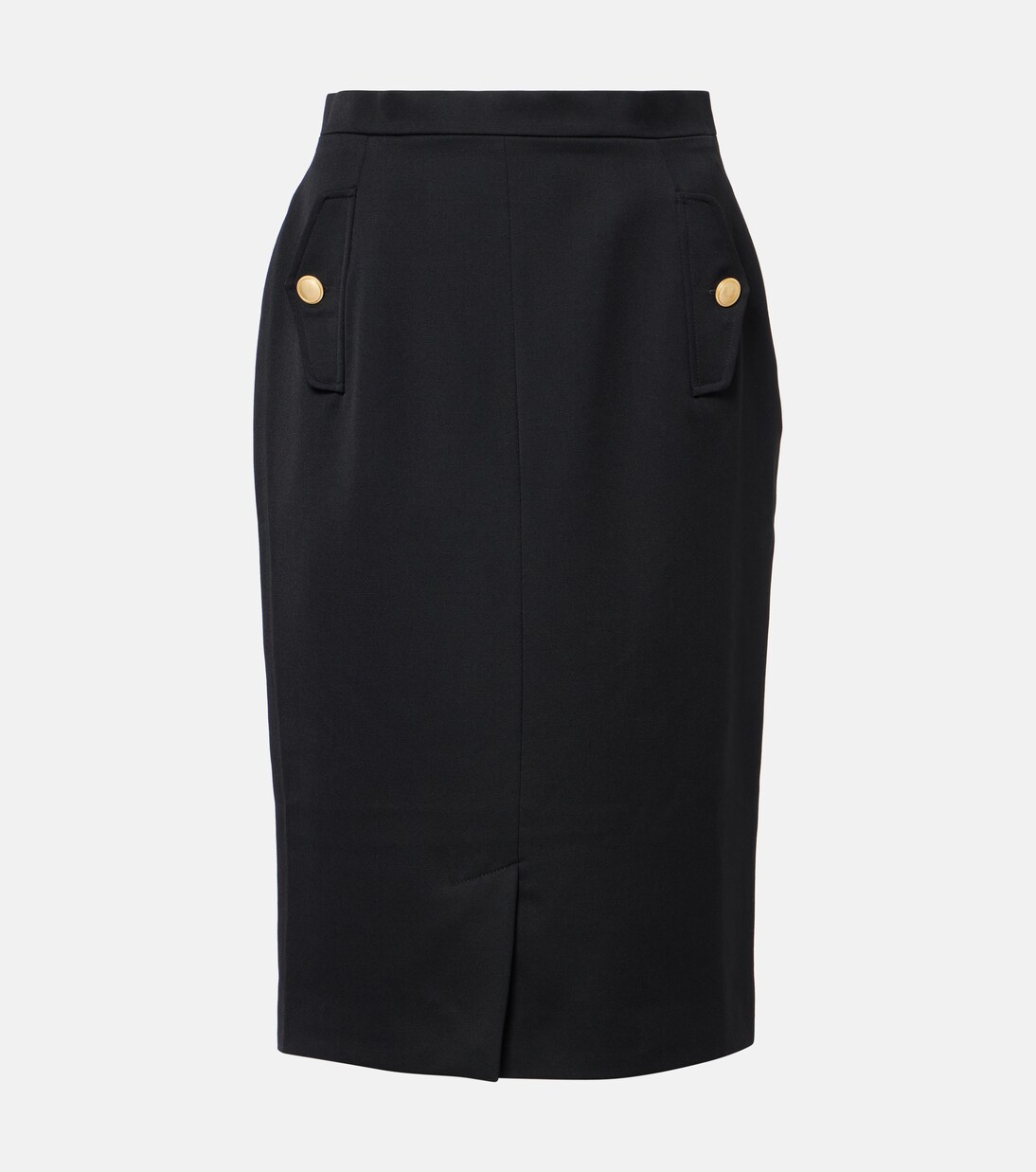 Virgin wool pencil skirt | Alessandra Rich