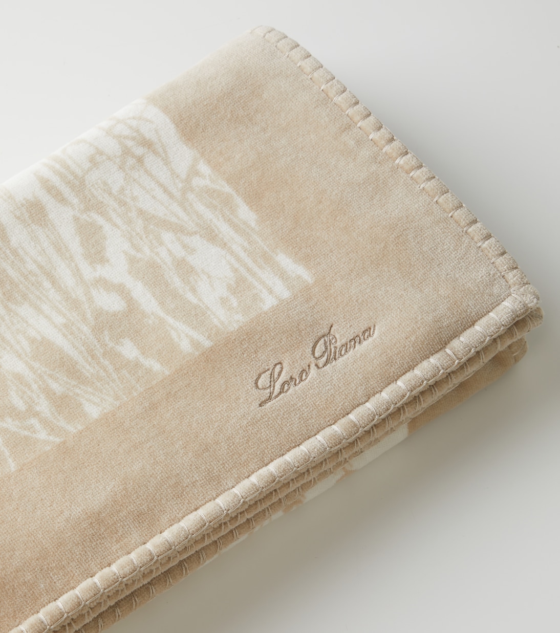 Campo Di Lino printed cotton beach towel | Loro Piana