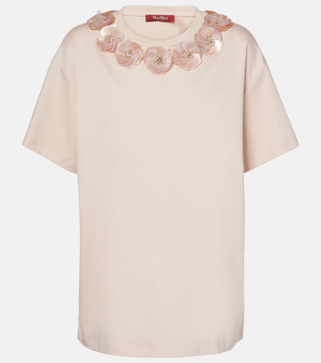 Verziertes Top Gennaio aus Jersey | Max Mara