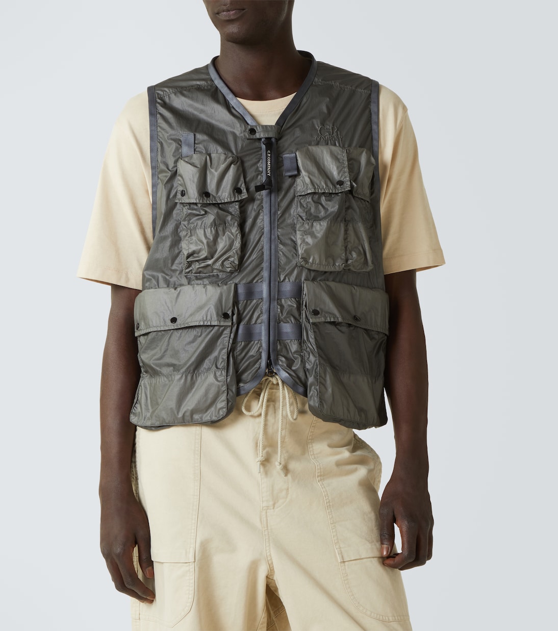 CS II logo technical vest | C.P. Company