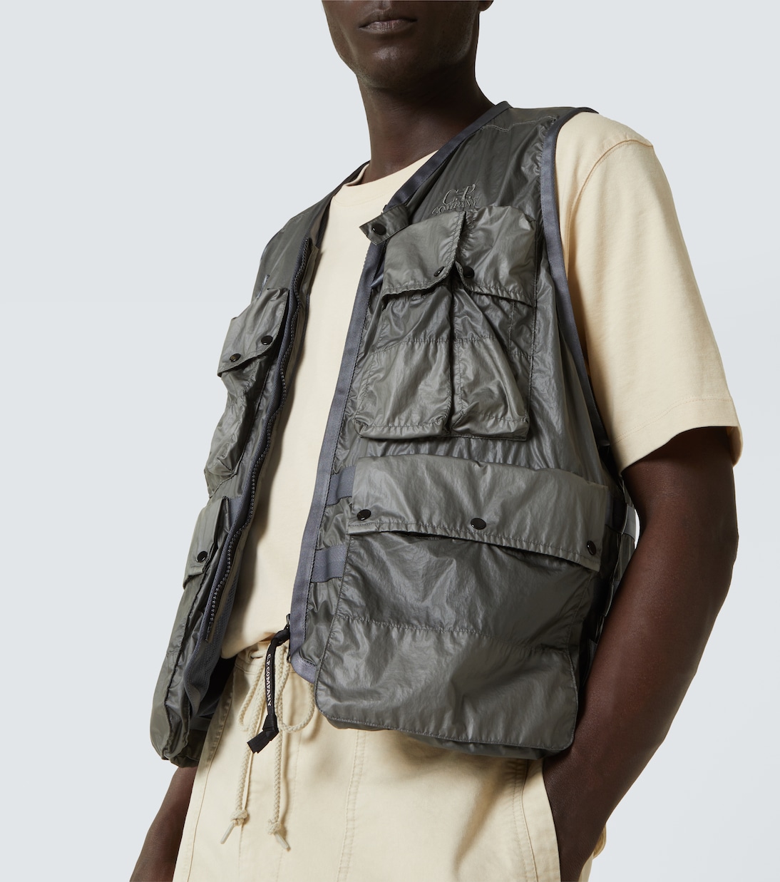 CS II logo technical vest | C.P. Company