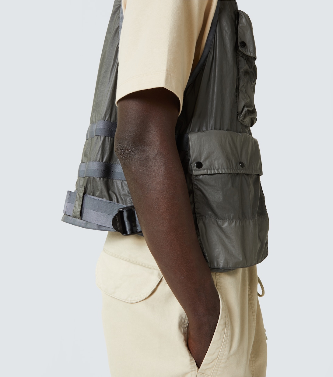 CS II logo technical vest | C.P. Company