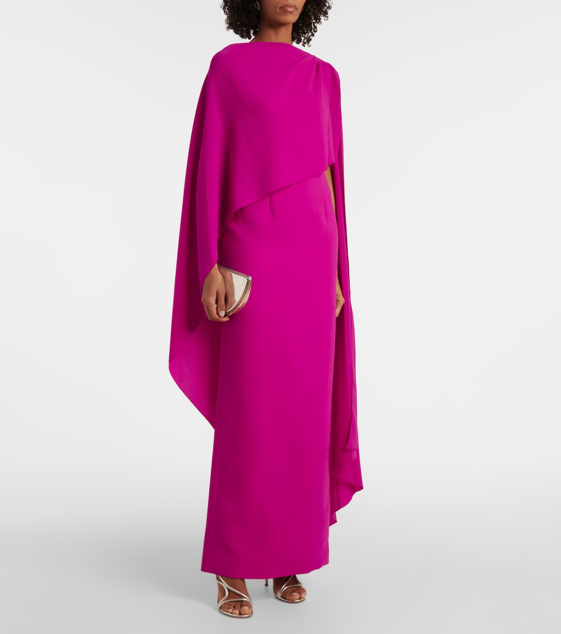 Robe longue Demetria en crêpe | Roksanda