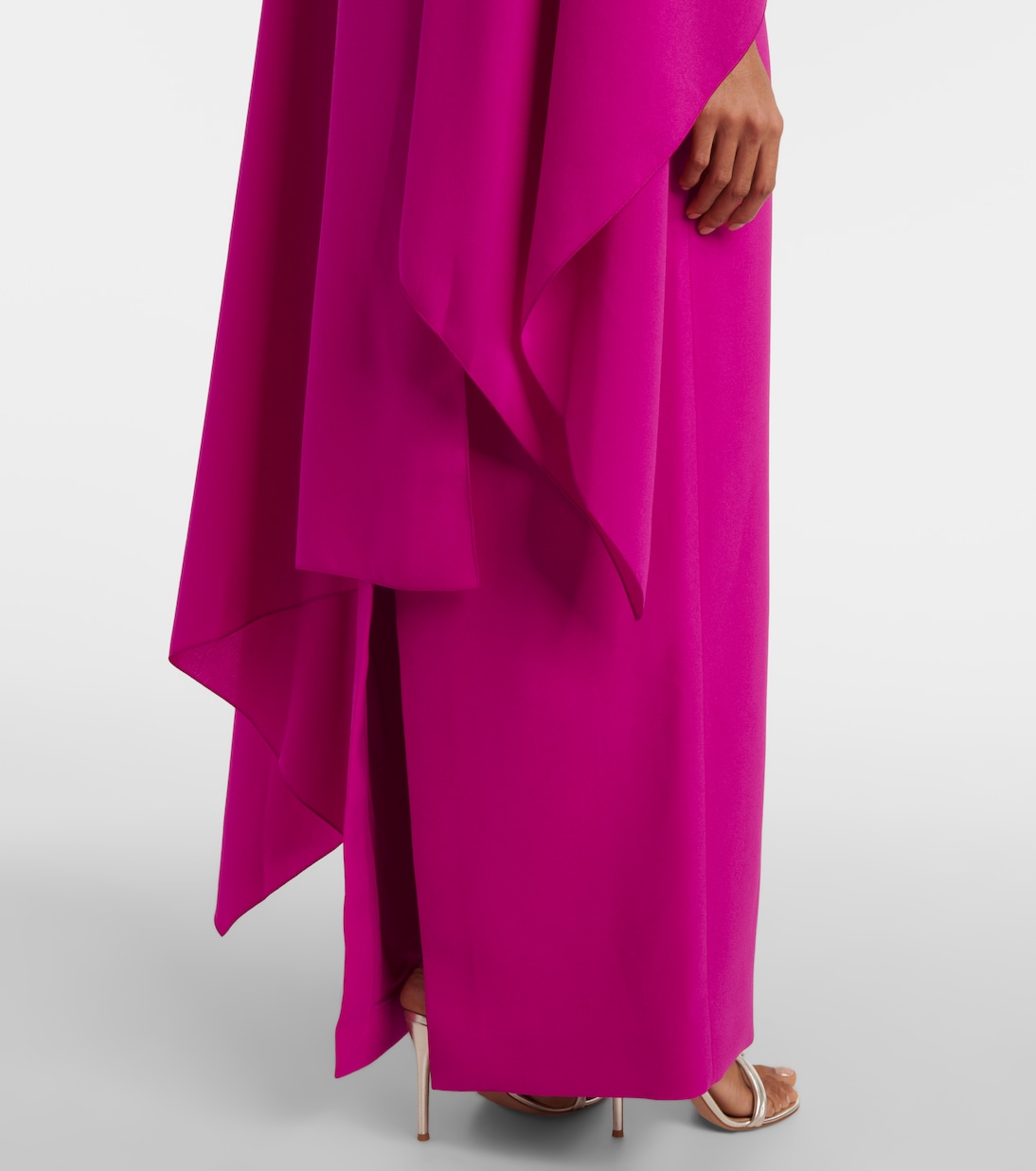 Robe longue Demetria en crêpe | Roksanda