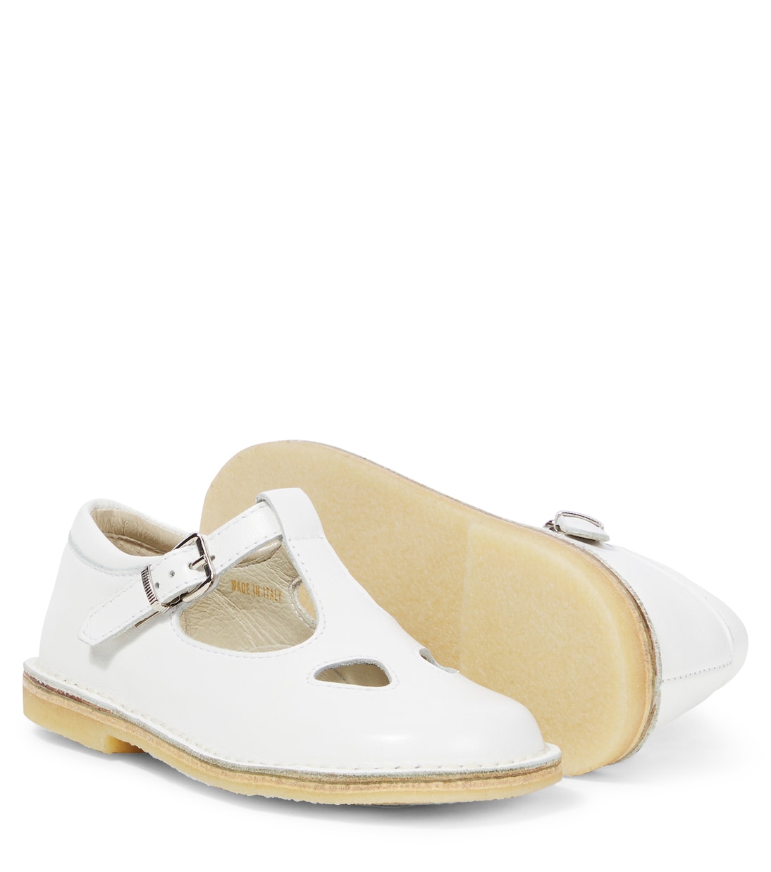 Mary-Jane-Ballerinas aus Leder | Il Gufo