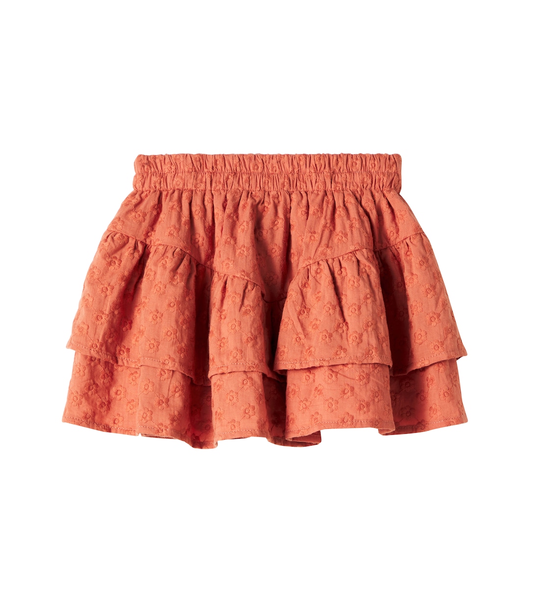 Gonna in cotone a balze | Rylee + Cru