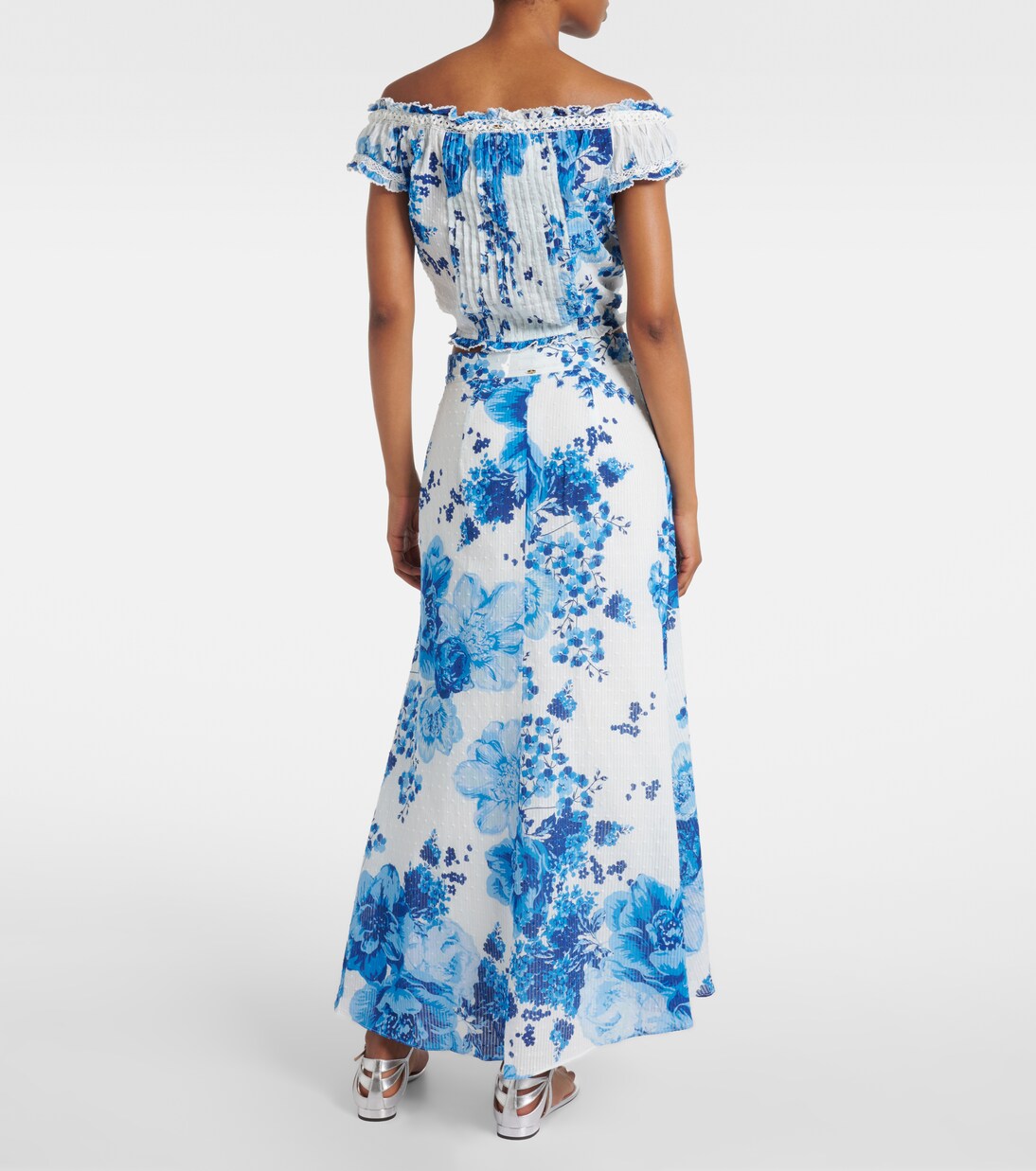 Off-Shoulder-Top Alba aus Baumwolle | Poupette St Barth