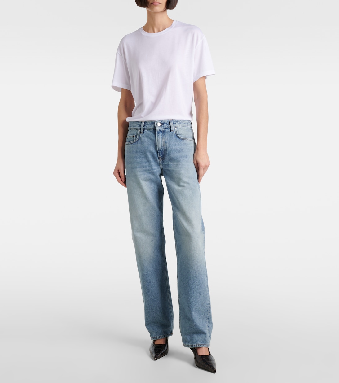 Low-rise straight jeans | Toteme
