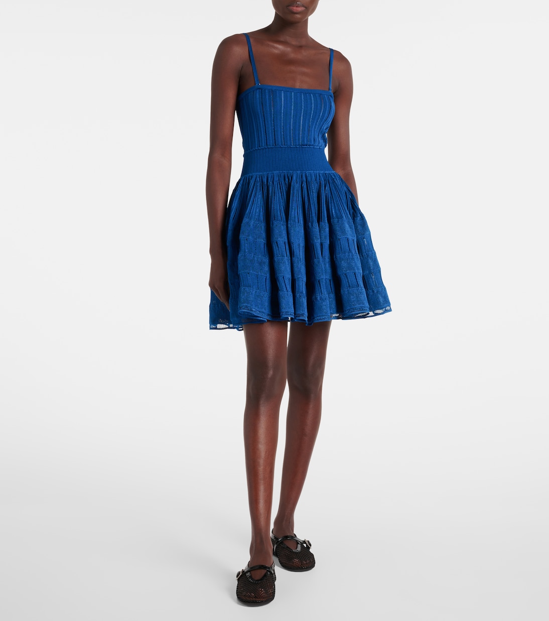 针织迷你连衣裙 | Alaïa