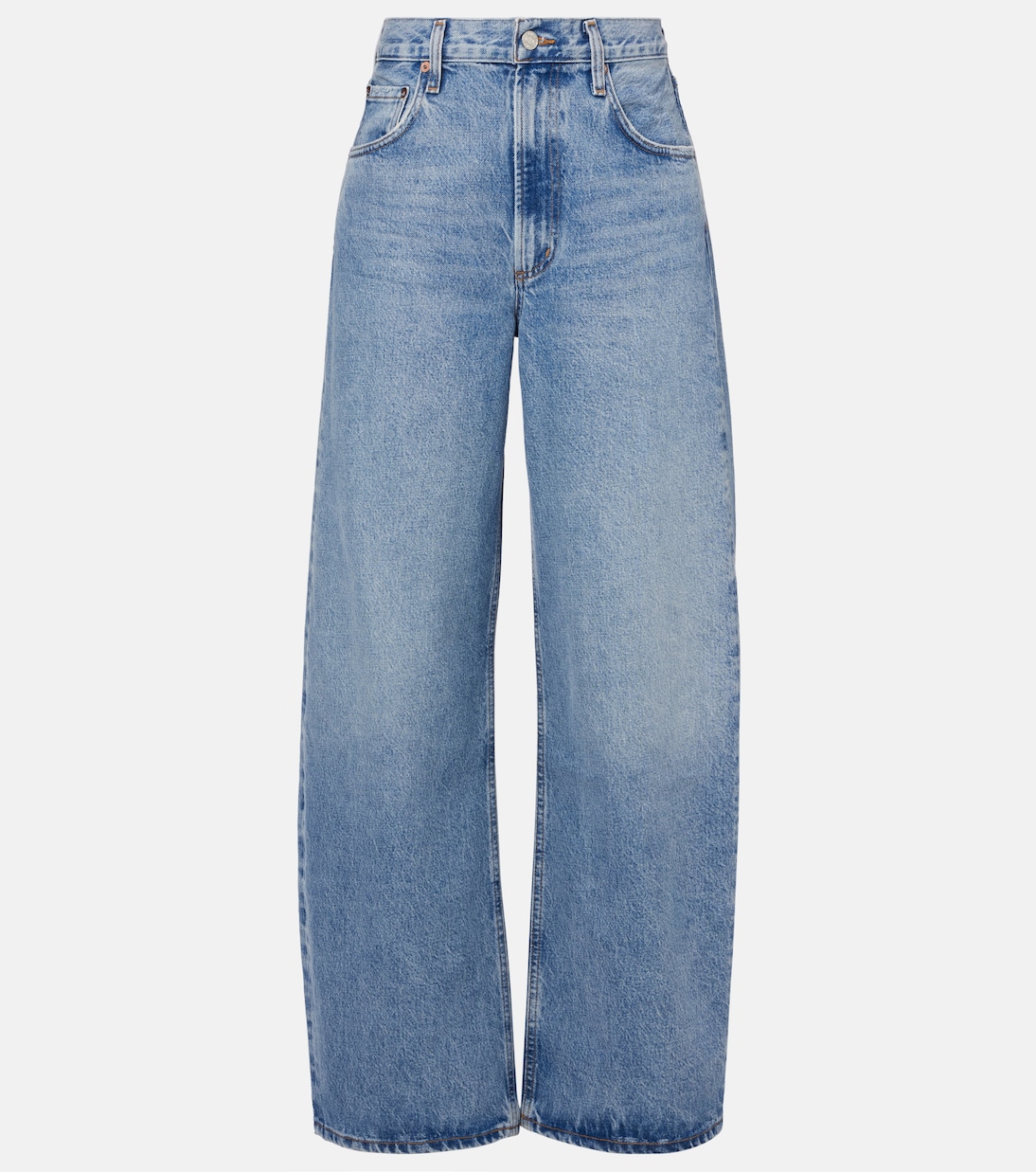 Mid-Rise Wide-Leg Jeans Low Curve | Agolde