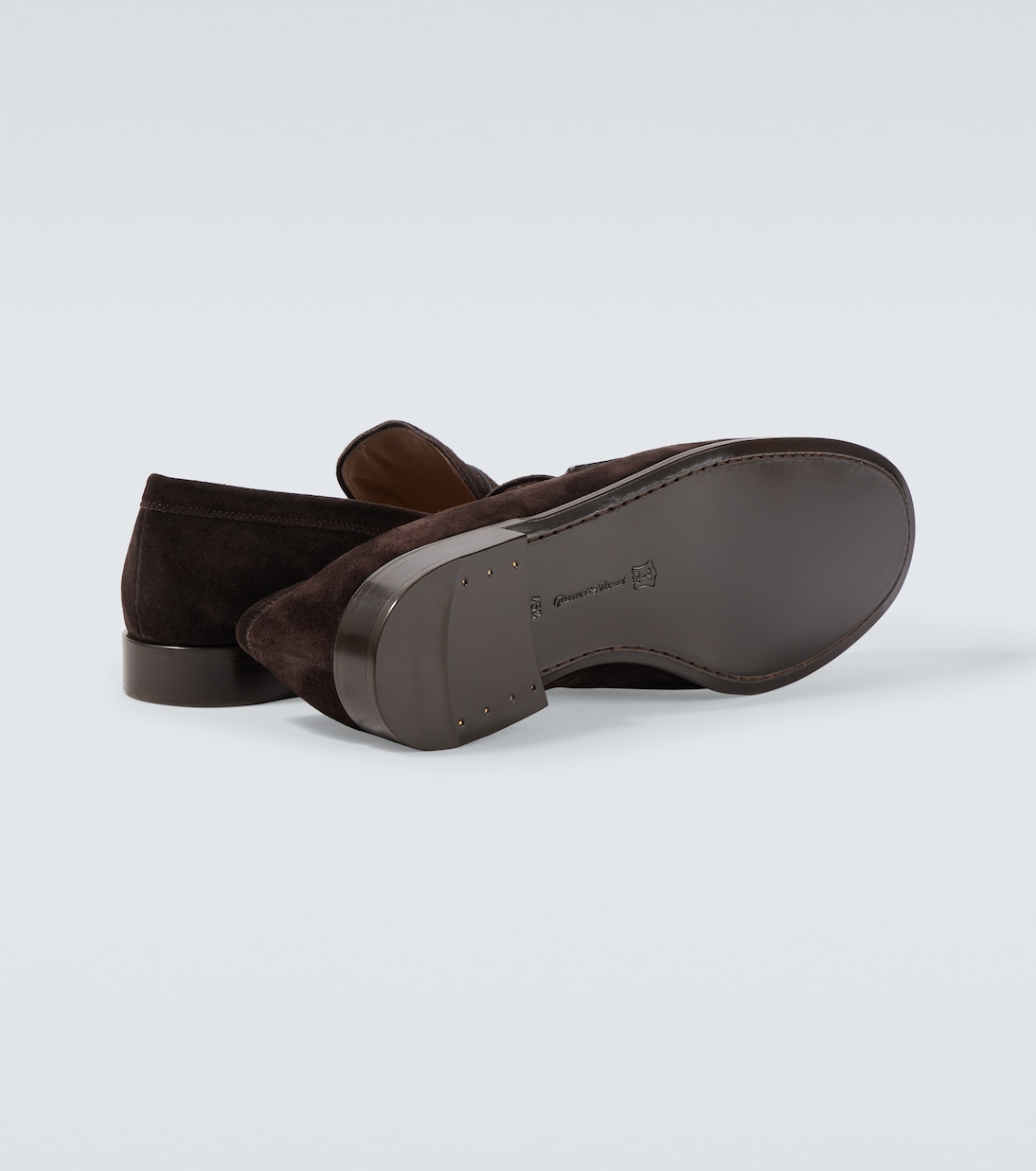 George绒面革便士乐福鞋 | Gianvito Rossi