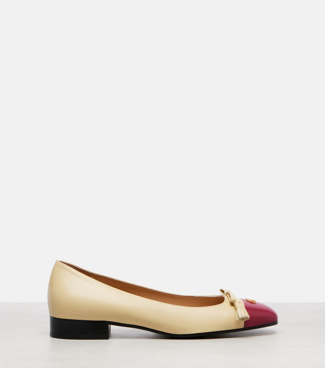 Valet Du Roi VLogo leather ballet flats | Valentino Garavani