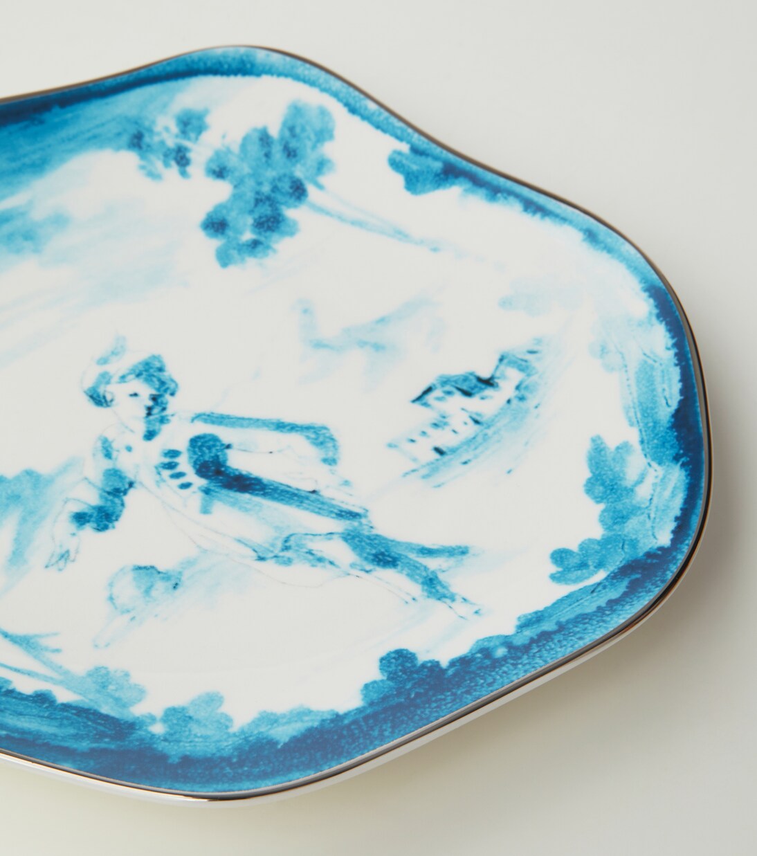 Life	x Diesel Living Classics on Acid dessert plate | Seletti