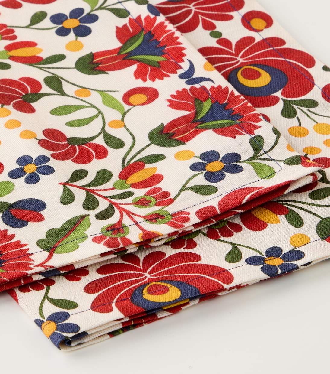 Set de 2 serviettes de table Windflower Large en lin | La DoubleJ