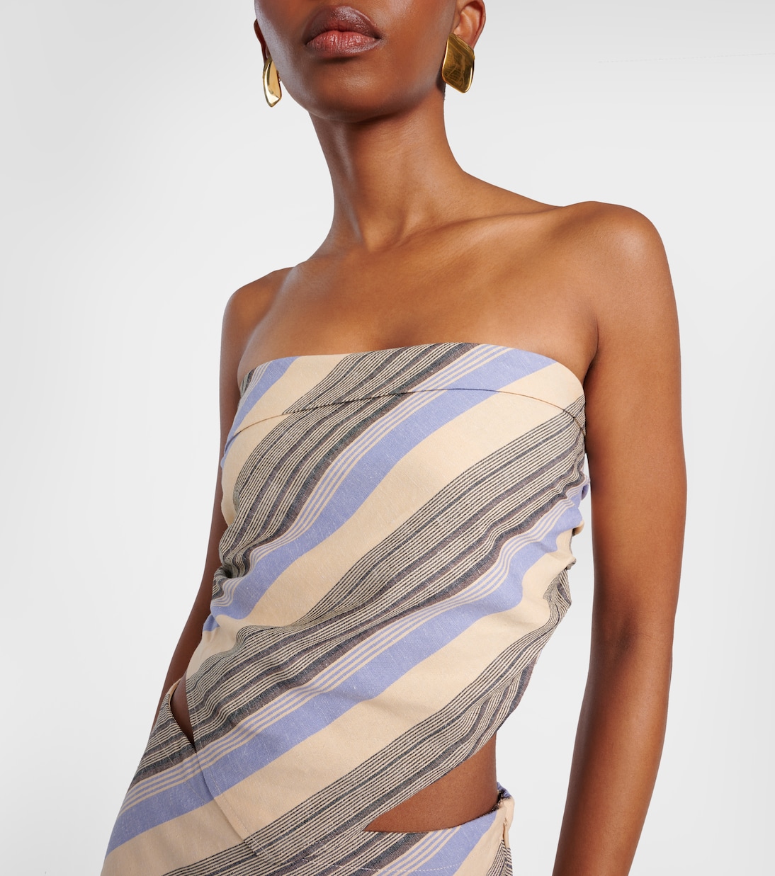 Top Antibes aus Baumwolle und Leinen | Faithfull