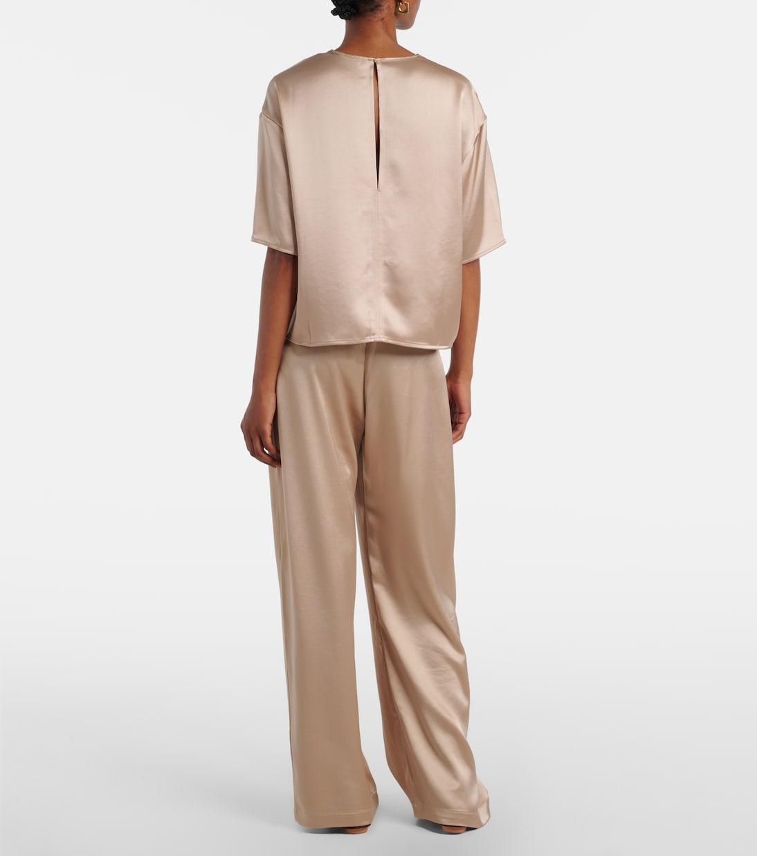 T-Shirt Barb aus Satin | Leset