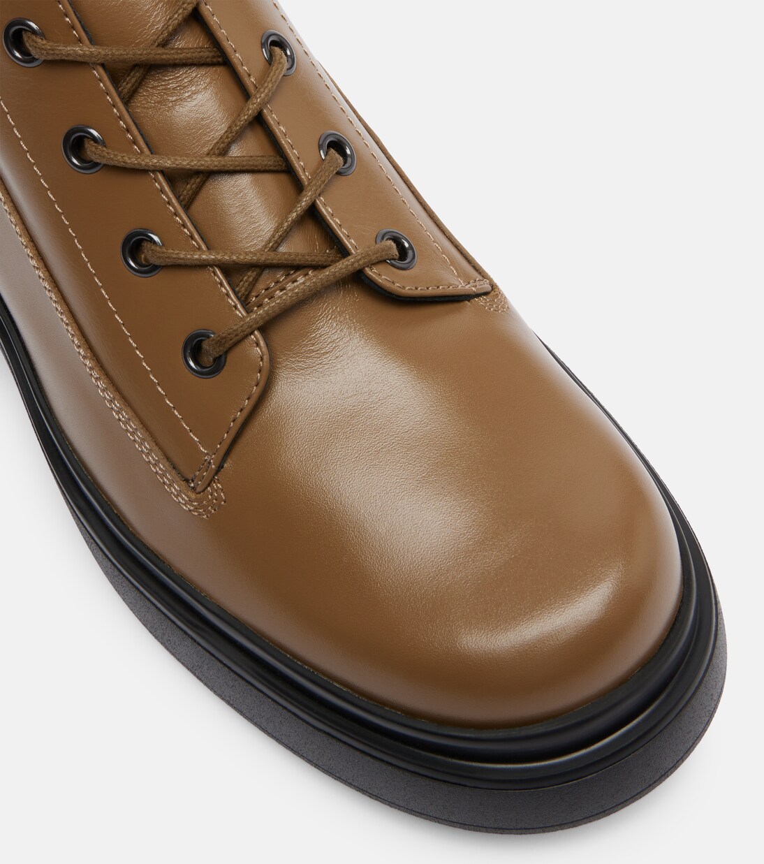 Leather combat boots | Tod's