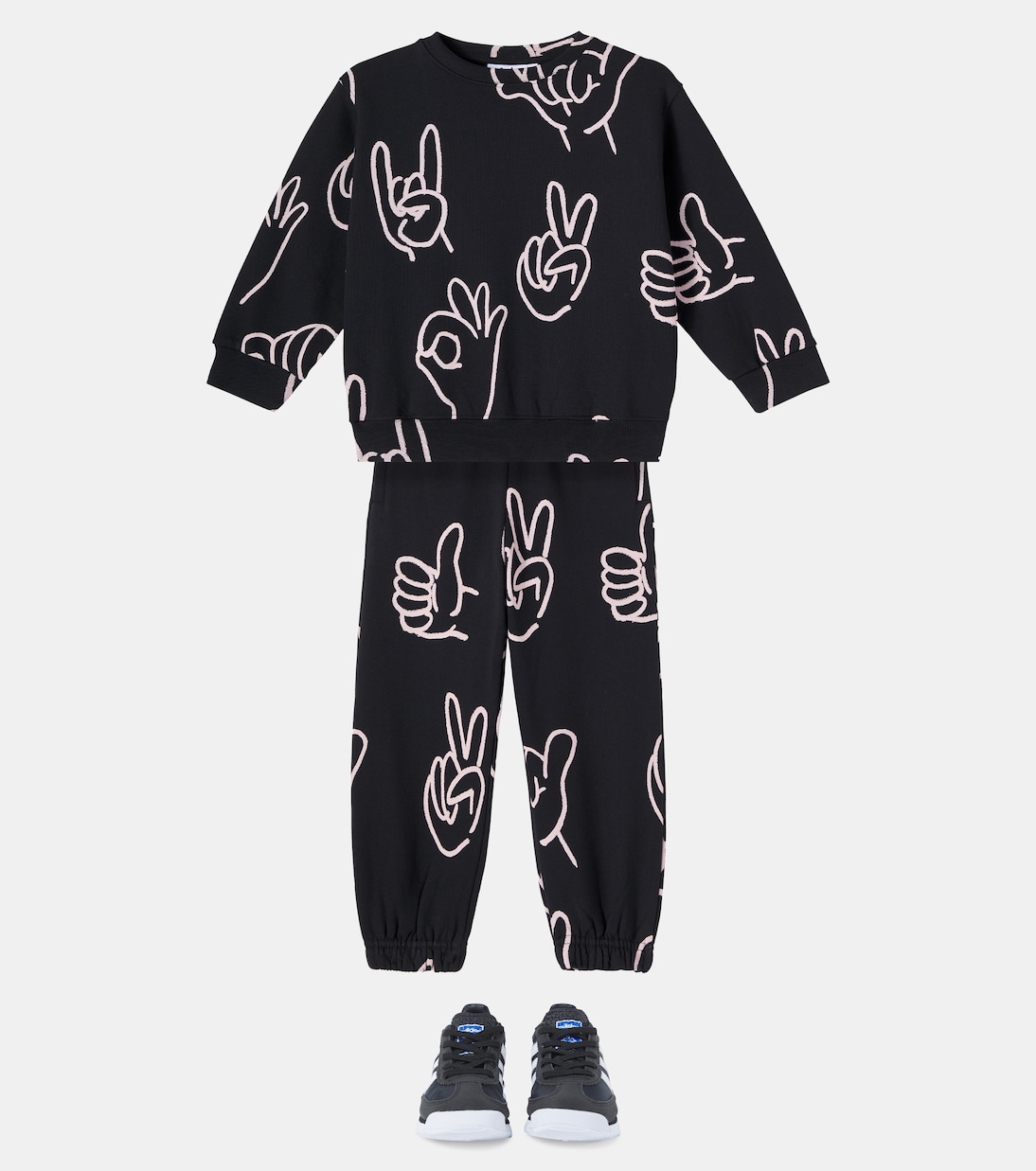 Adan printed cotton jersey sweatpants | Molo