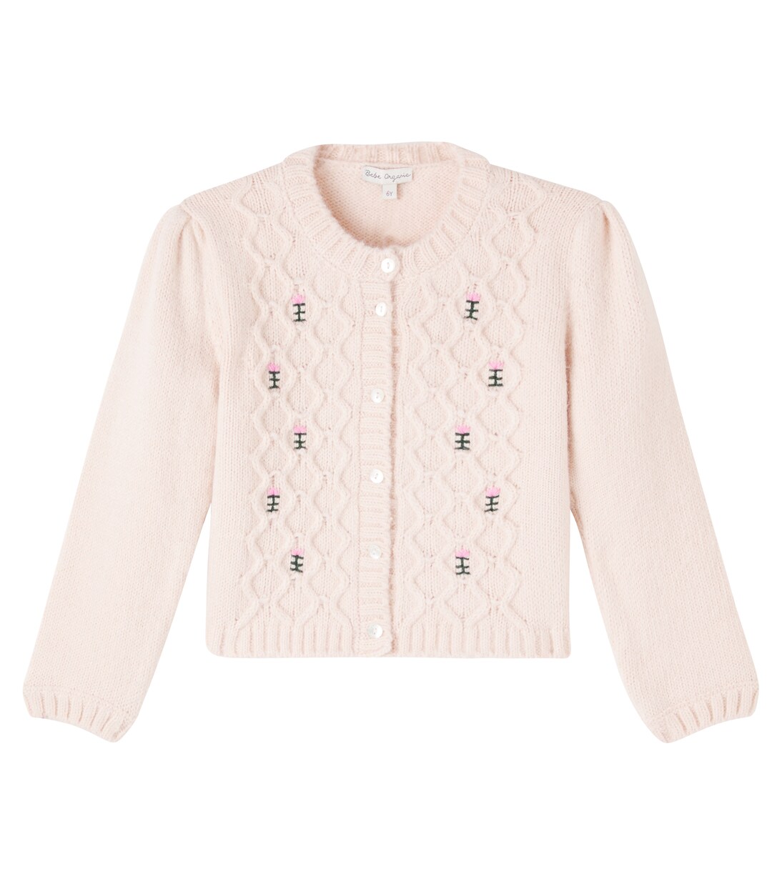 Rosine embroidered cardigan | Bebe Organic