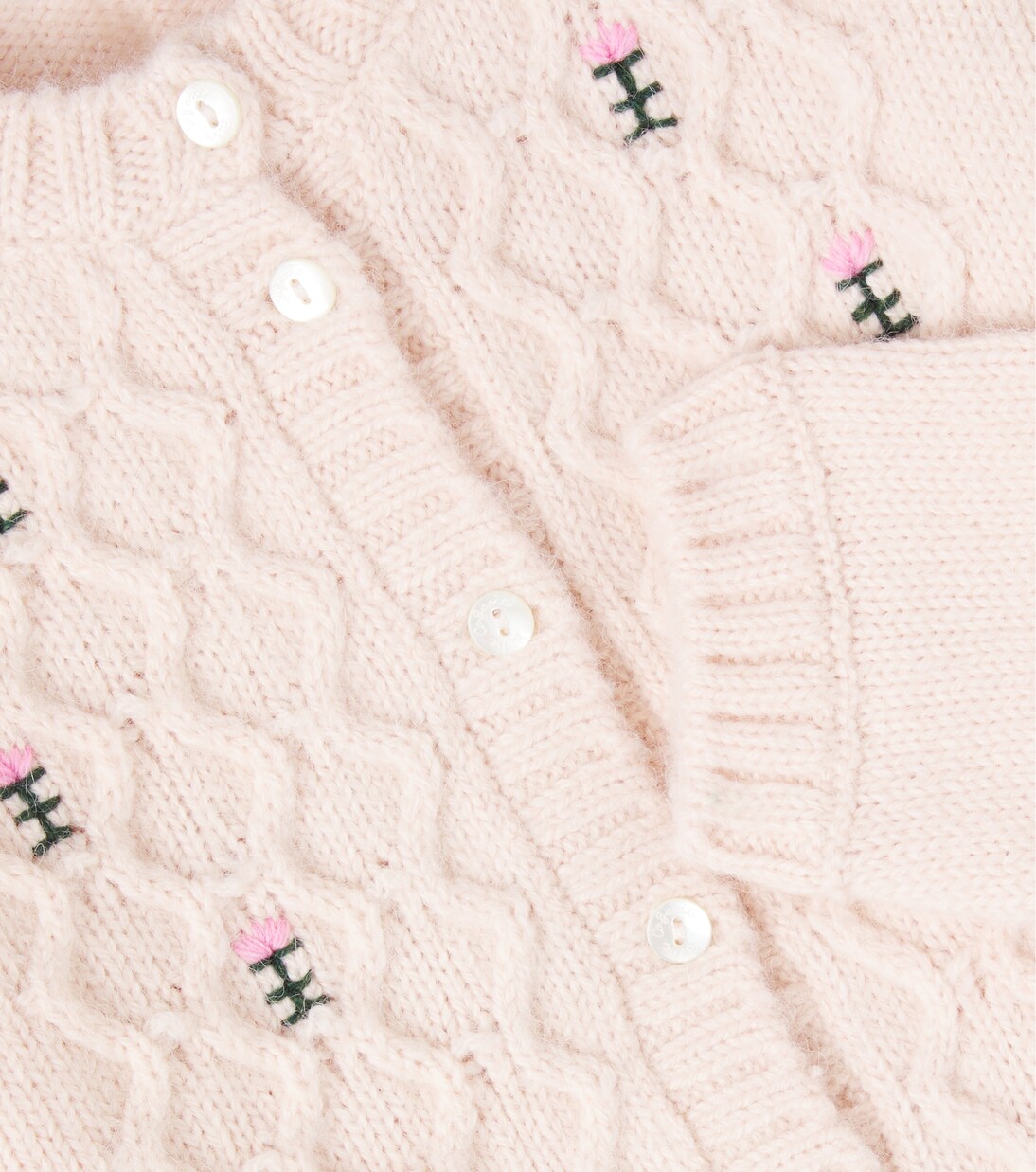 Rosine embroidered cardigan | Bebe Organic