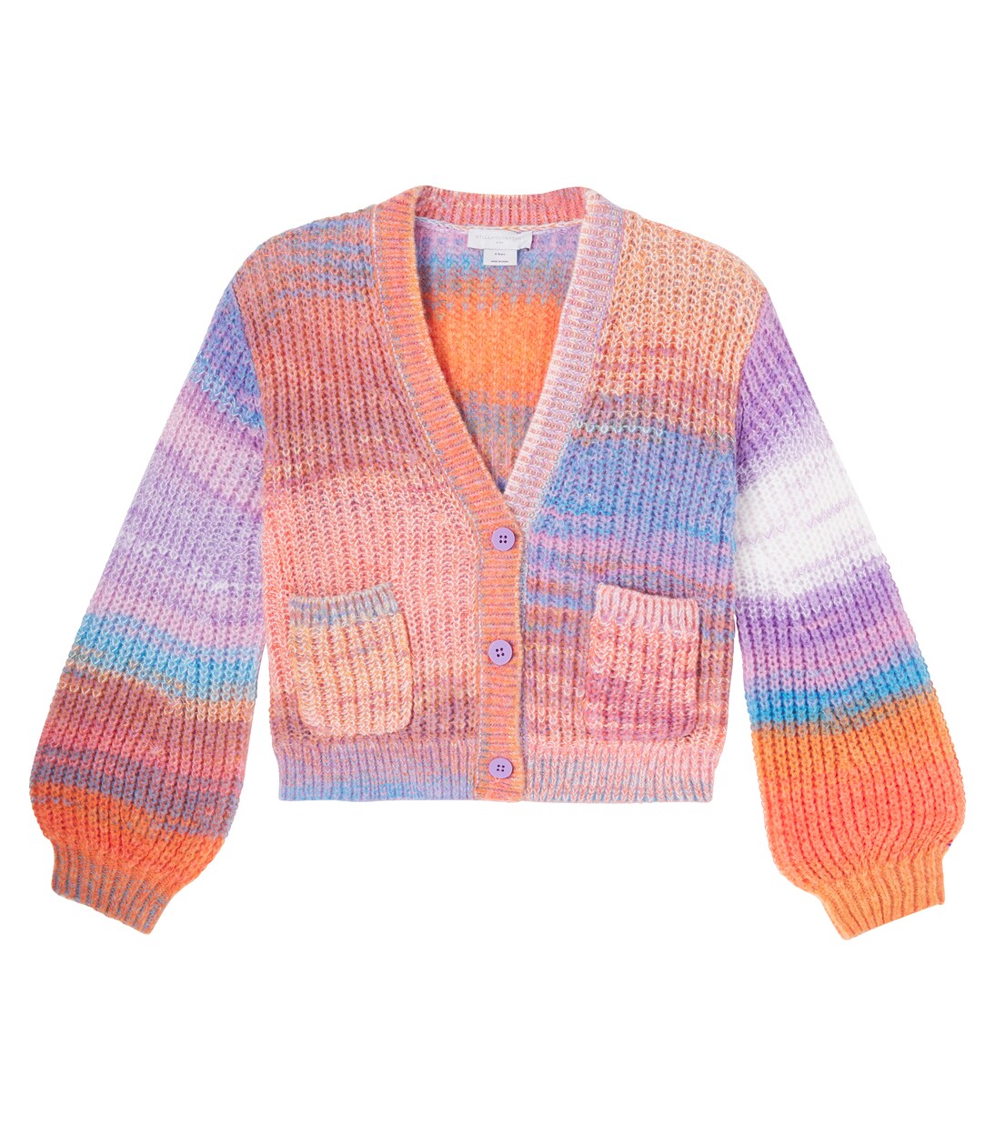 كارديغان بصبغة Space-dye | Stella McCartney Kids