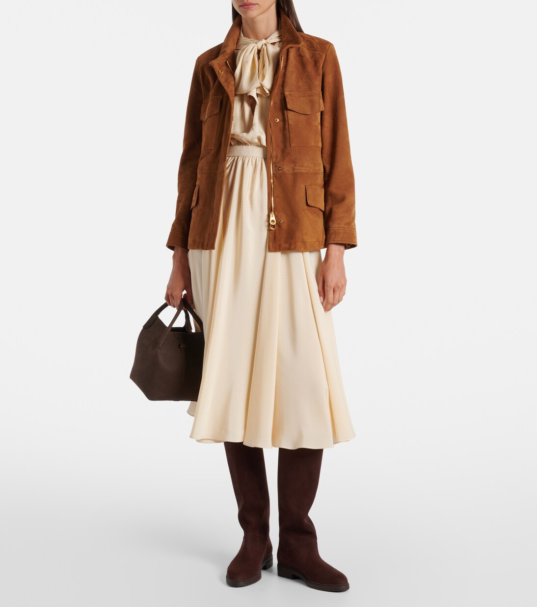 Tote Bag Bale Small aus Leder | Loro Piana