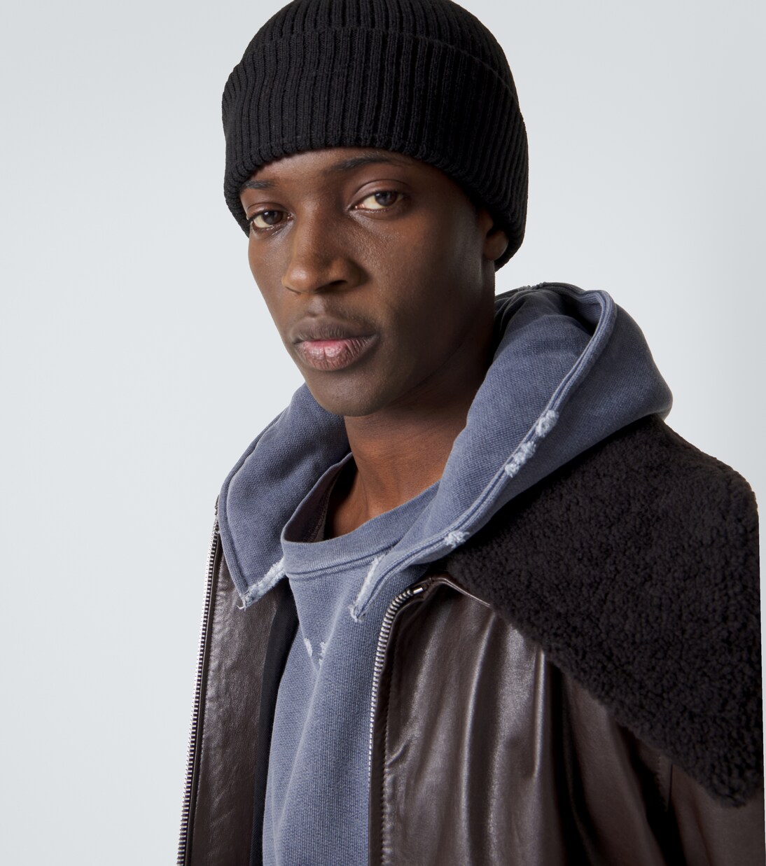 Ribbed-knit wool beanie | Our Legacy