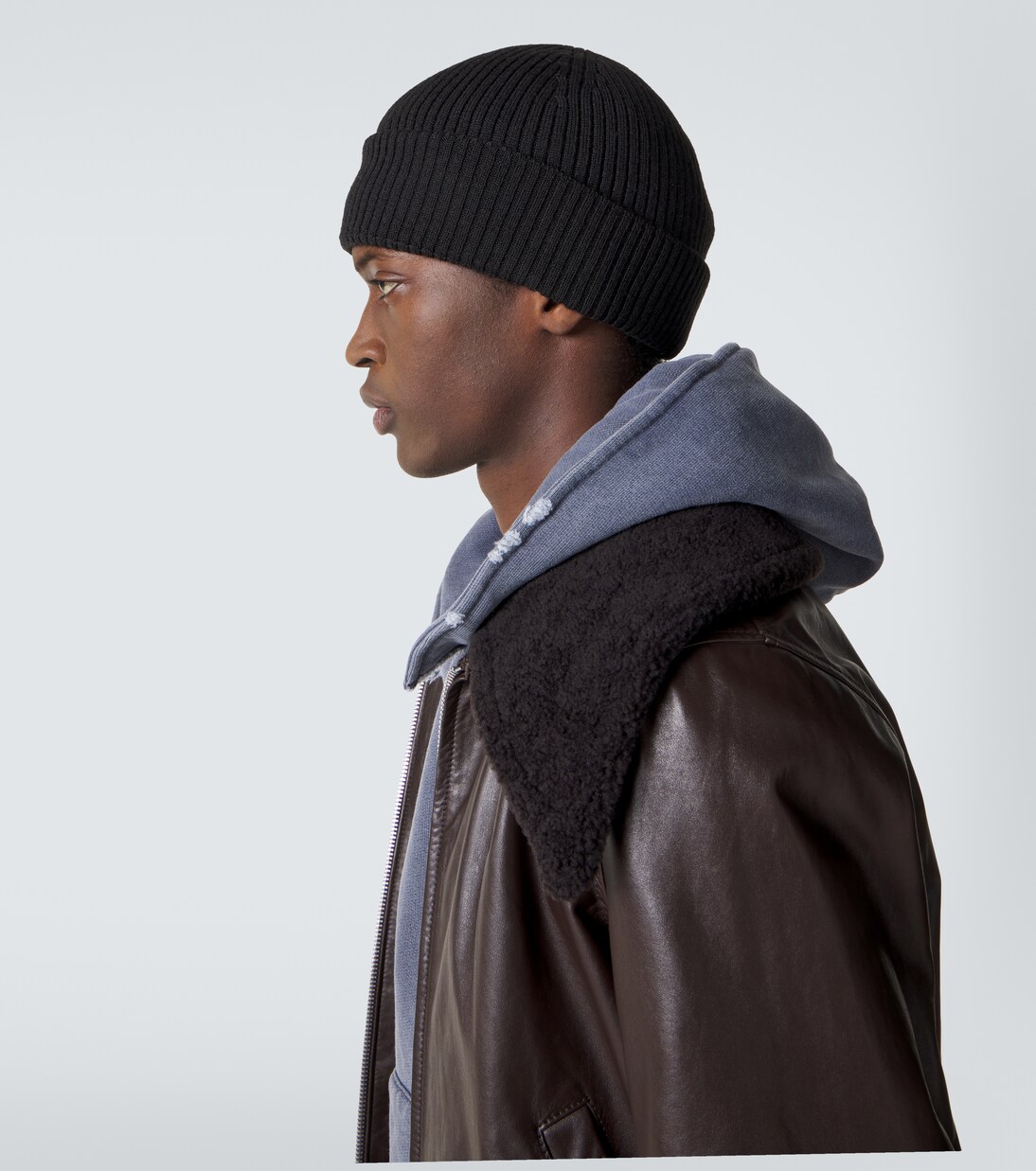 Ribbed-knit wool beanie | Our Legacy