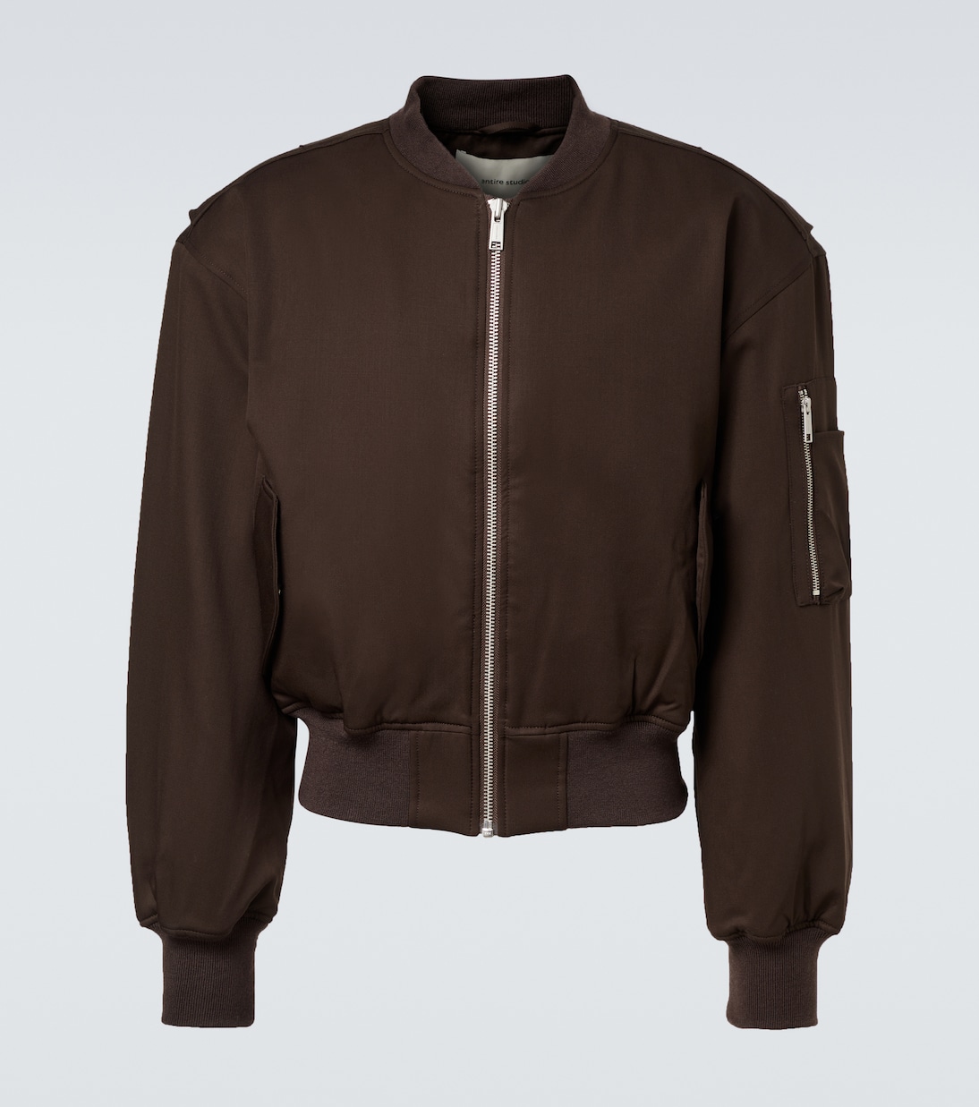 Oversized wool bomber jacket | Entire Studios