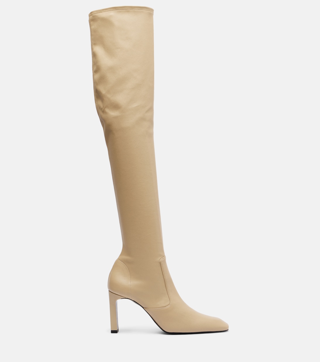 Leather over-the-knee boots | Toteme