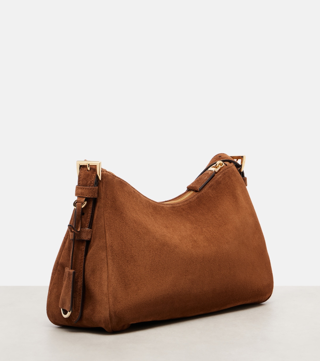 Prada Aimée Medium suede shoulder bag | Prada