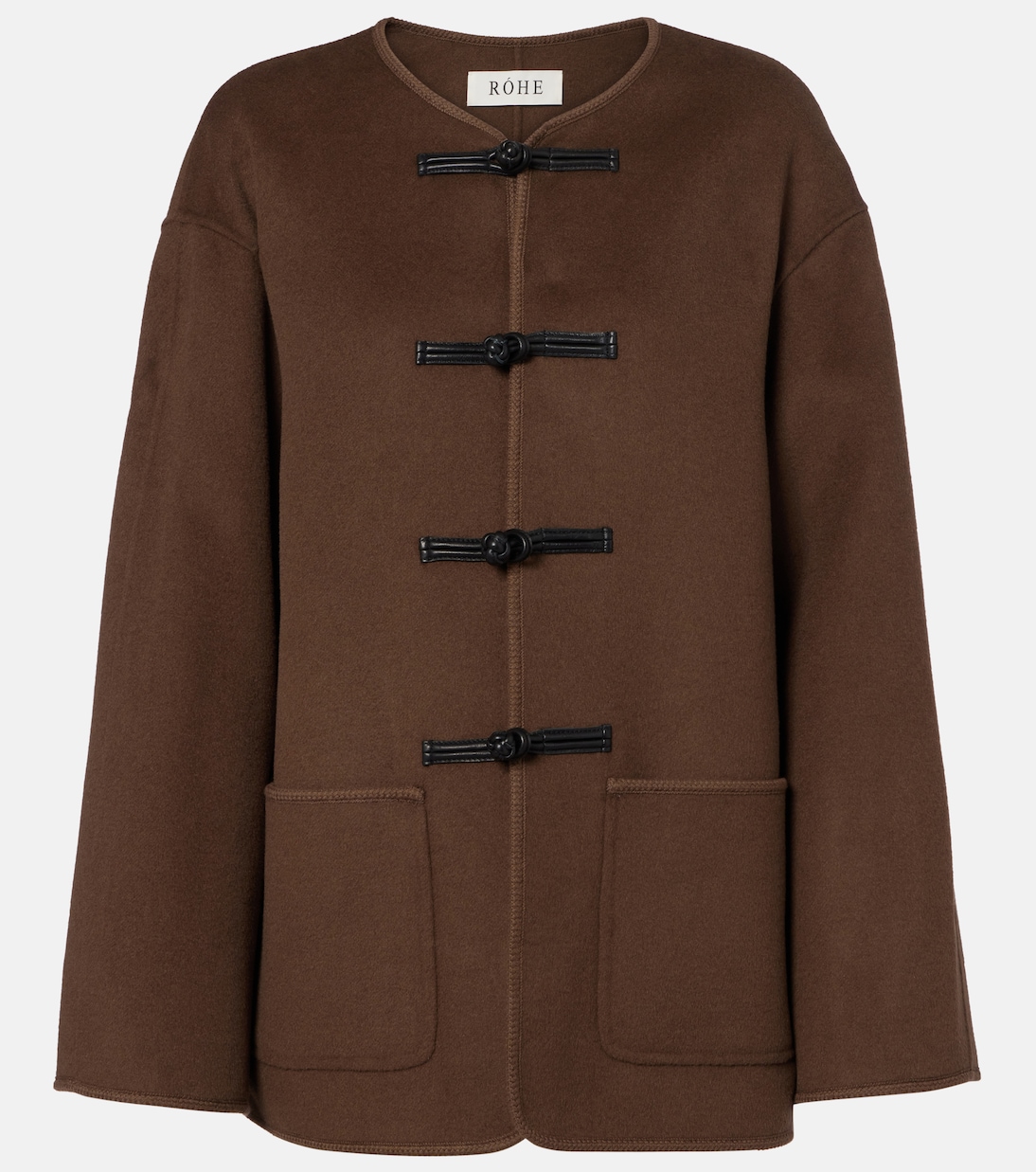 Jacke Mandarin aus Wolle | Róhe