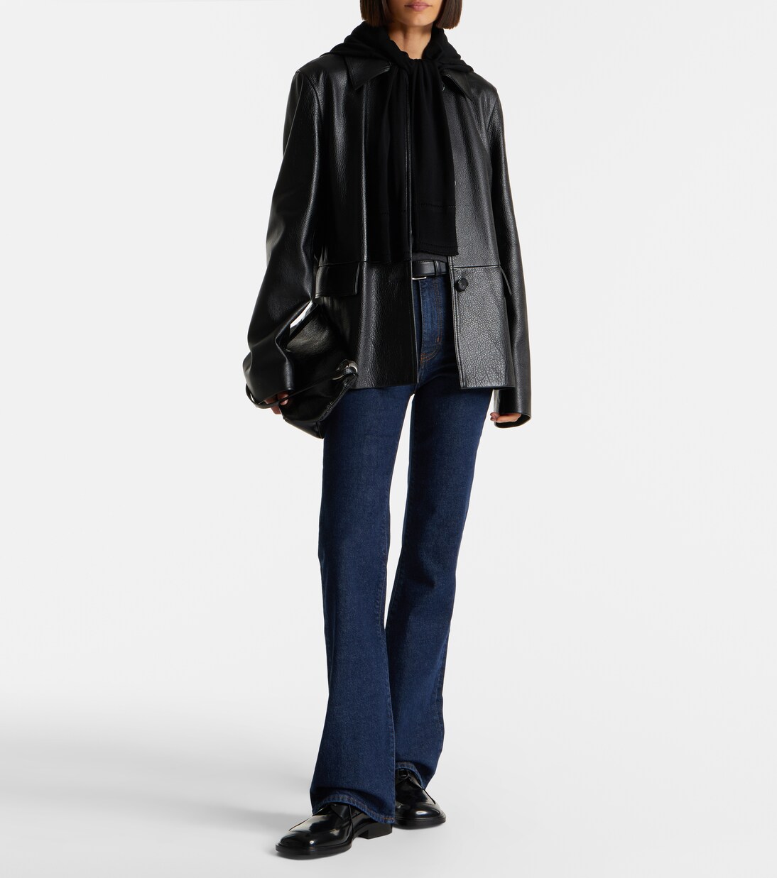 Arrow high-rise bootcut jeans | Frame