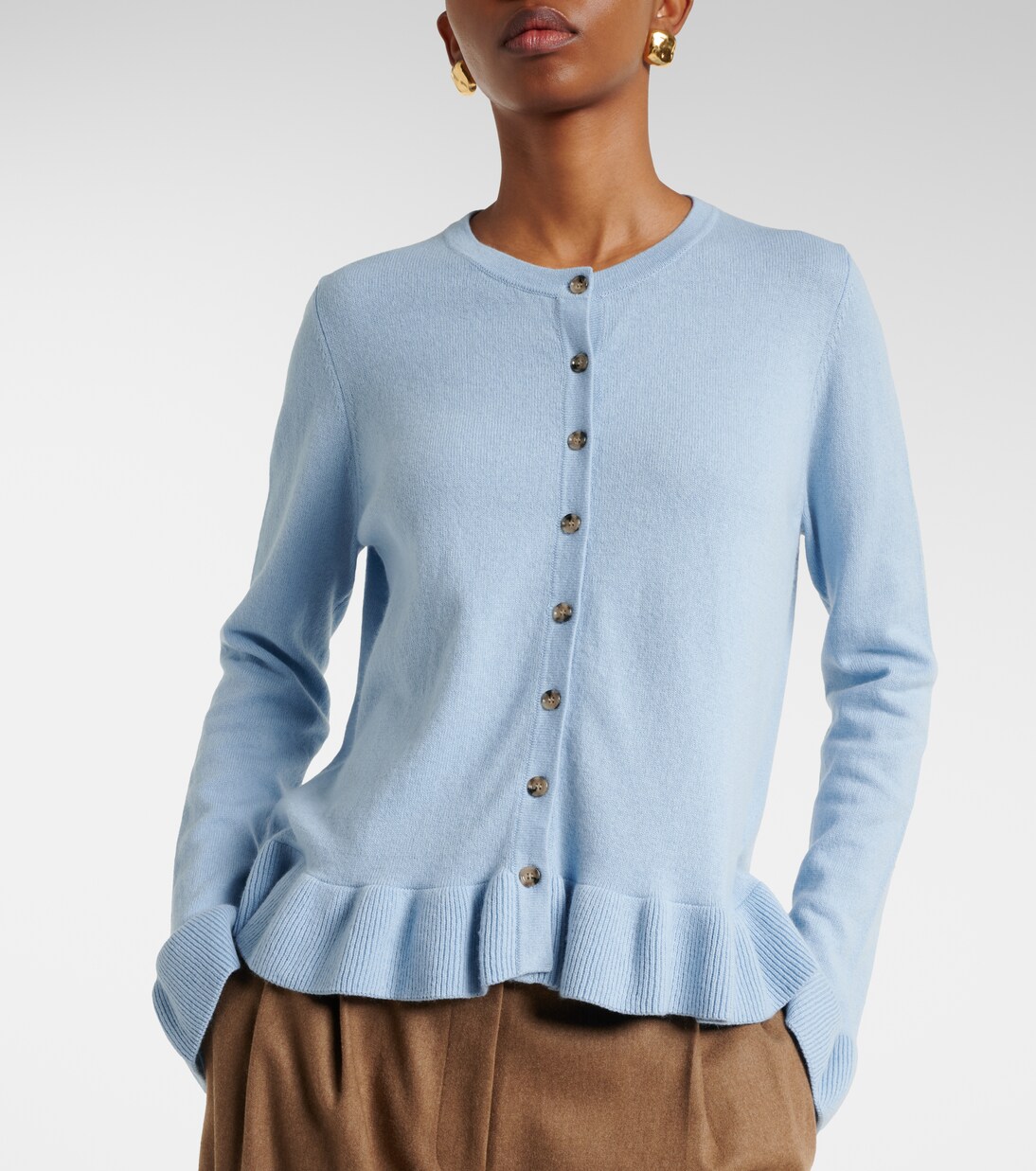 Cardigan en coton et cachemire | Jardin des Orangers