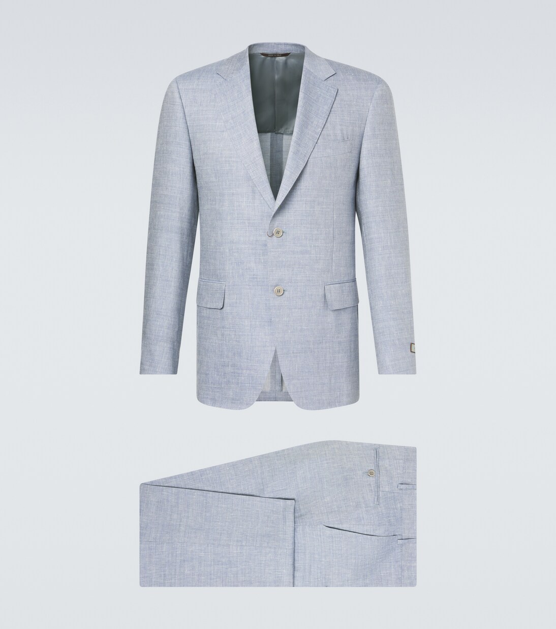 Linen and wool suit | Canali
