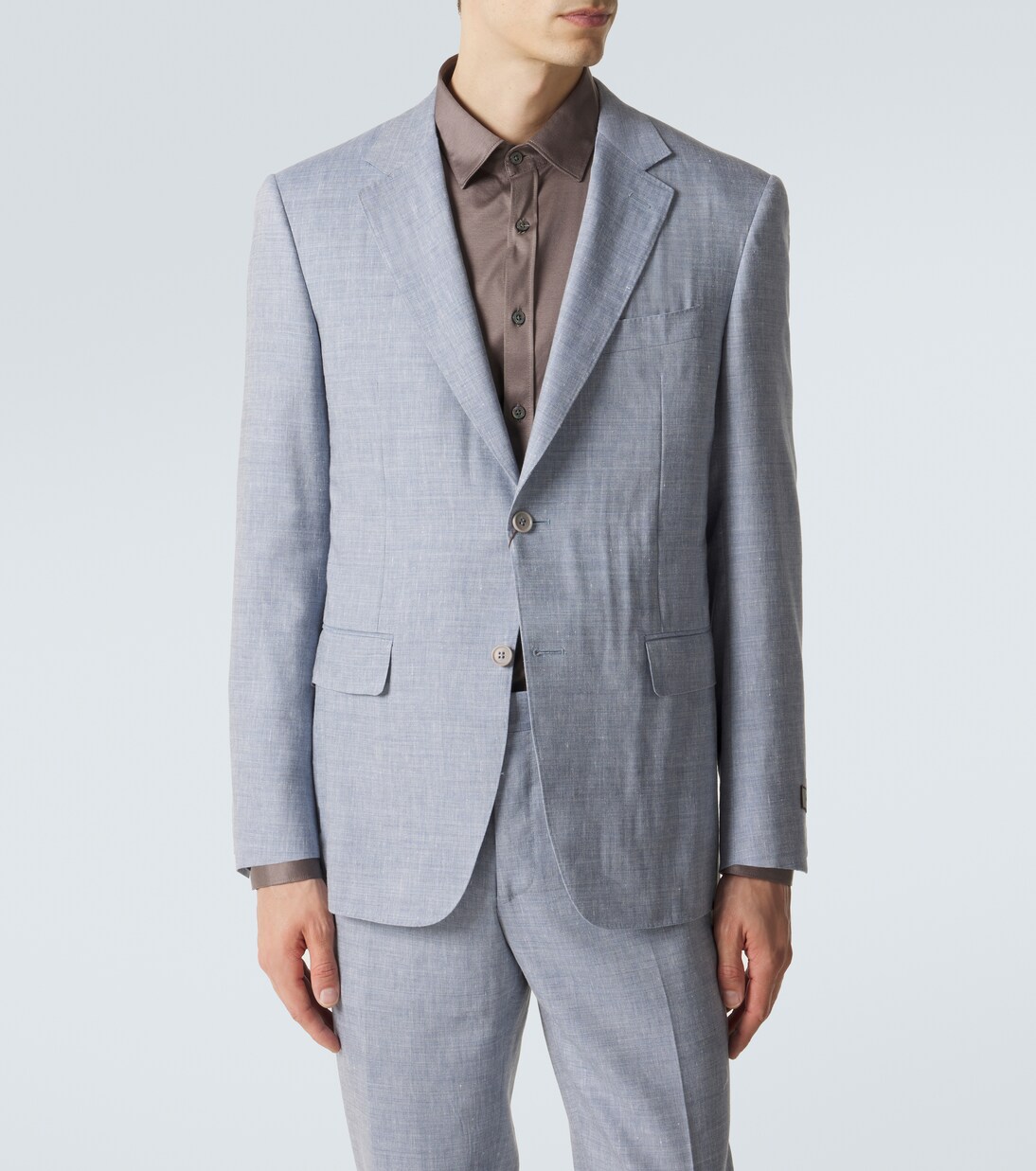 Linen and wool suit | Canali