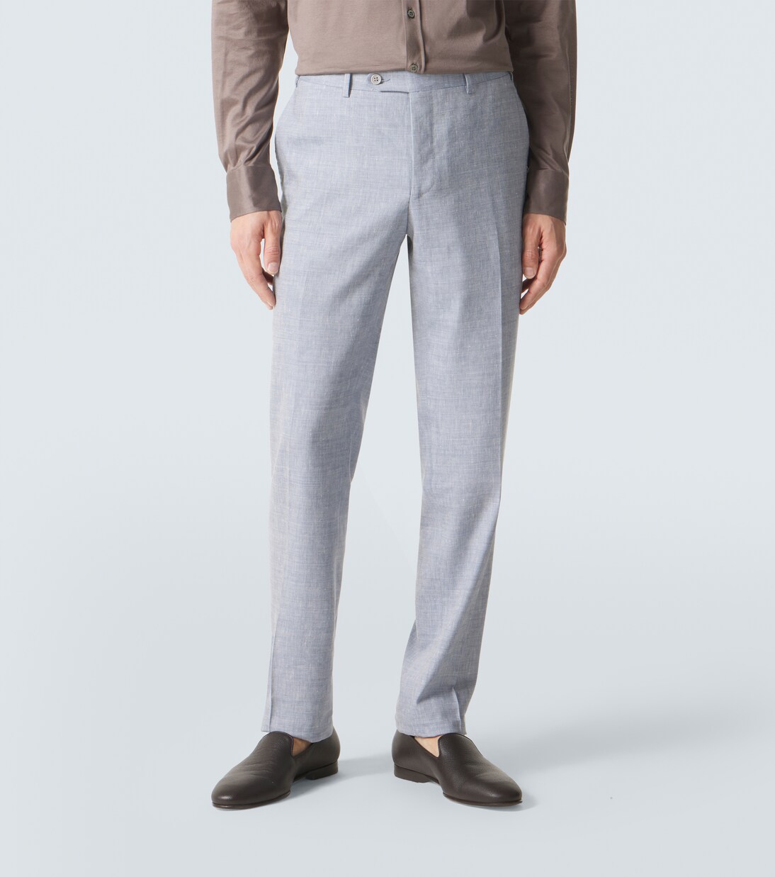 Linen and wool suit | Canali
